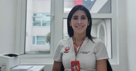 “Me siento orgullosa de pertenecer a Teletón y, por sobre todo, ser enfermera”