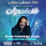 MARCO ANTONIO SOLÍS Anuncia su regreso a Chile con “Eternamente Agradecido Tour”