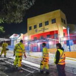 Municipalidad de Quilpué refuerza seguridad vial con demarcación en colegios de la ciudad