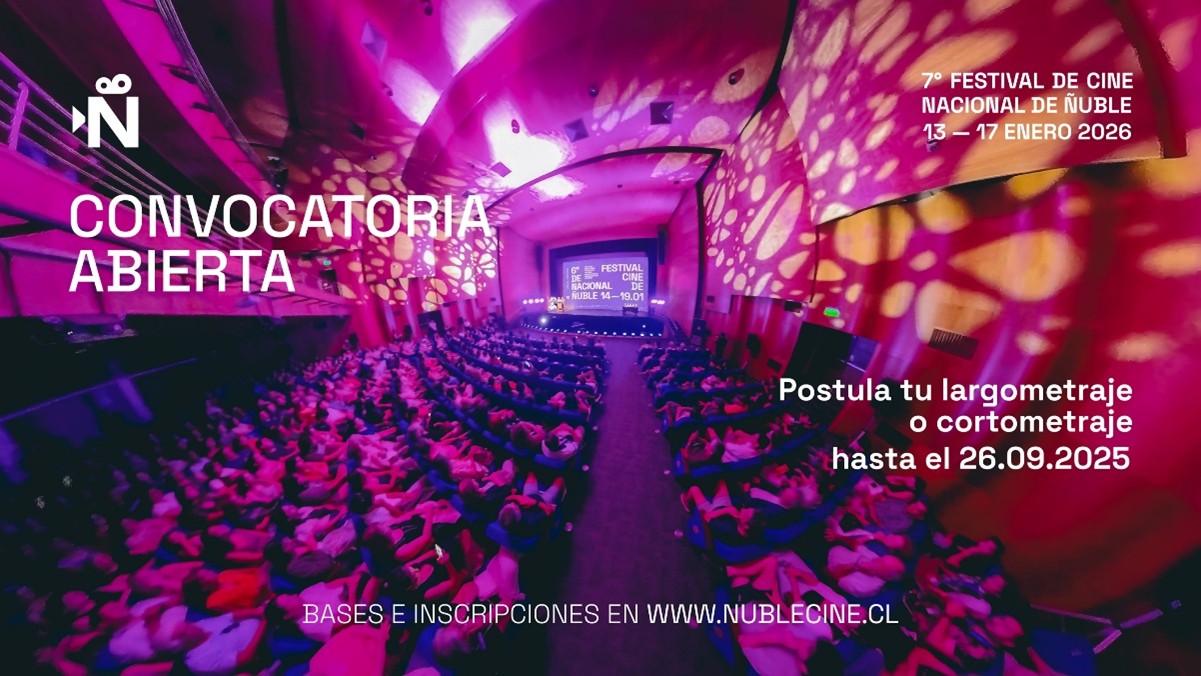 Se inicia postulación de películas chilenas al Festival Nacional de Ñuble 2026